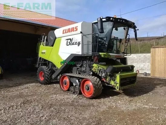 Cosechadora de Cereal - Claas - trion 660 tt tradition