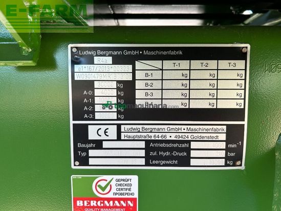 Remolqu agrícola - Bergmann - htw 65s