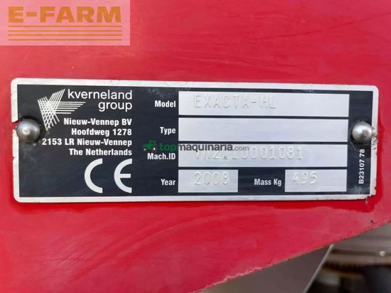 Esparcidor - Kverneland - distributeur d'engrais [non defini] kverneland