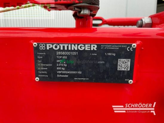 Henificador - Pöttinger - top 652