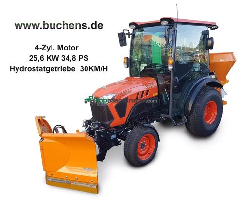 Tractor agrícola - Kubota - lx351 cab winterdienstpaket