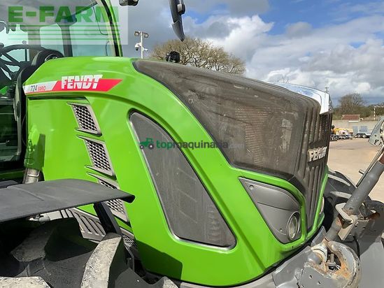 Tractor agrícola - Fendt - 724 power plus tractor (st26344)