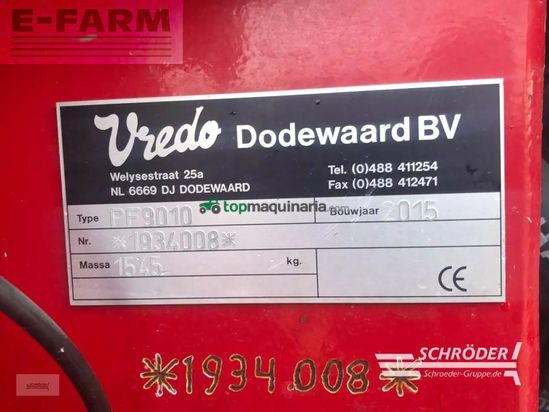 Equipamiento / accesorio - Vredo - trac vt 4546 gülleselbstfahrer