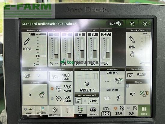Tractor agrícola - John Deere - traktor 6215r