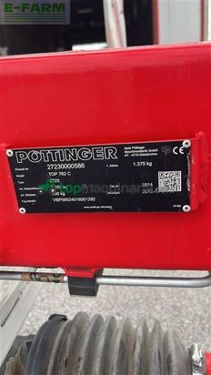 Henificador - Pöttinger - top 762c