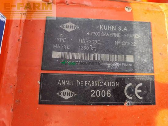 Grada rotativa - Kuhn - hrb 303