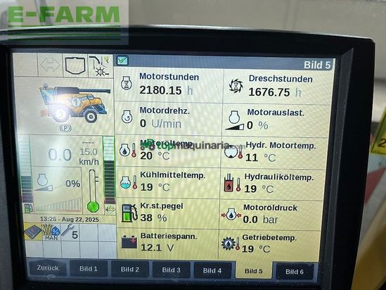 Cosechadora de Cereal - New Holland - cr 9.80