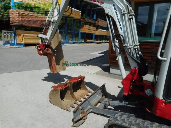 Excavadora - Takeuchi - tb 225 mit powertilt + 3 löffel ( 2.400 kg )
