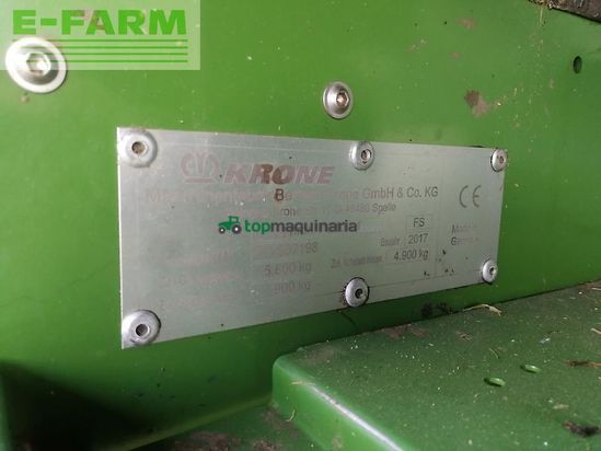 Empacadora gigant - Krone - comprima v 210 xc
