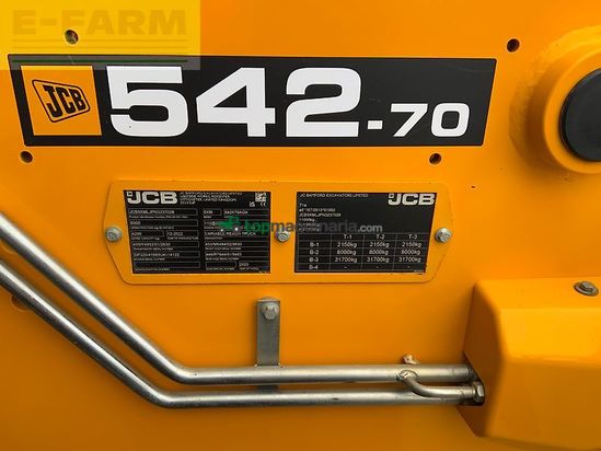 Telescopica - JCB - 542-70 agri xtra telehandler (st26293)