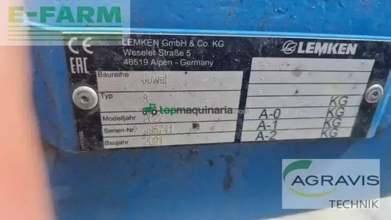 Arado - Lemken - juwel 8 m v u 5 l 100