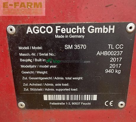 Cortacésped manual - Fella - sm 3570 tl cc ramos