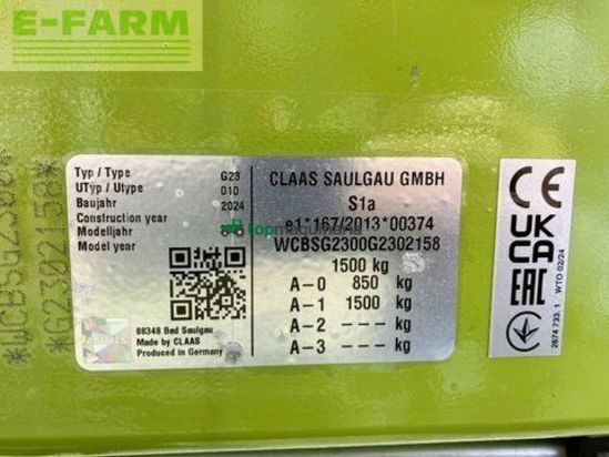 Henificador - Claas - liner 2700 trend