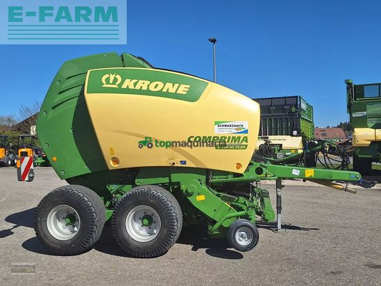 Empacadora gigant - Krone - comrima v 150 xc plus tandem