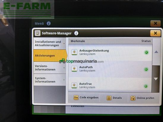Tractor agrícola - John Deere - 8R 370