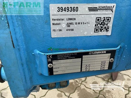 Arado - Lemken - juwel 10 m v 5+1 l 100