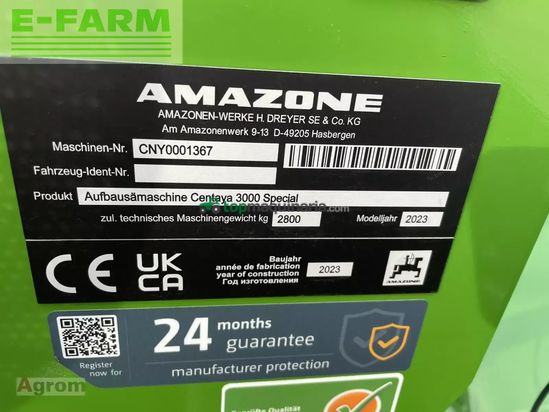 Combinado de siembra - Amazone - centaya 3000 spezial + kx 3001