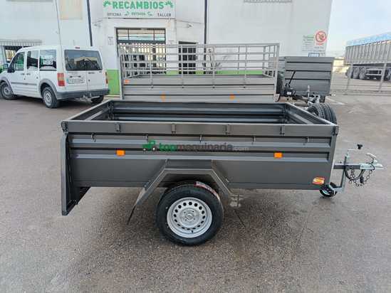 Remolque caja fija 1 eje 2200x1300x500