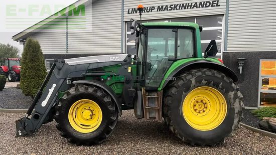 Tractor agrícola - John Deere - 6820 med frontlæsser