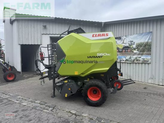 Empacadora gigant - Claas - variant 560 rc pro