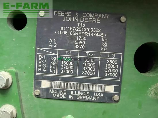 Tractor agrícola - John Deere - 6r 185