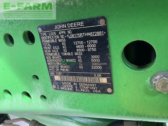Tractor agrícola - John Deere - 6175r (st23497)