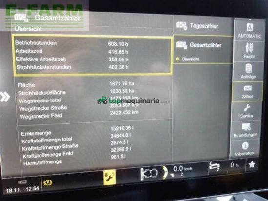Cosechadora de Cereal - Claas - mähdrescher lexion 8700tt
