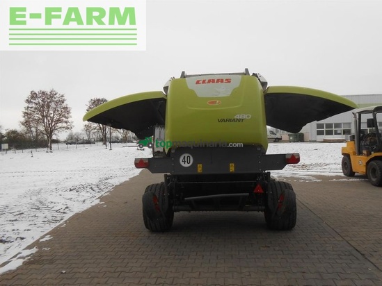 Empacadora gigant - Claas - variant 480 rc pro