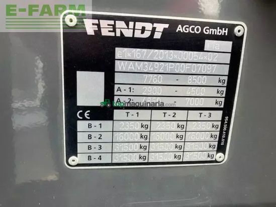 Tractor agrícola - Fendt - 312 s4 profi