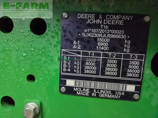 Tractor agrícola - John Deere - 6230r