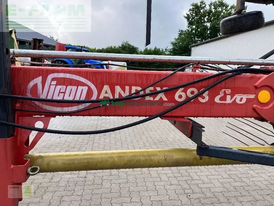 Rastrillo - Vicon - andex 693 evo