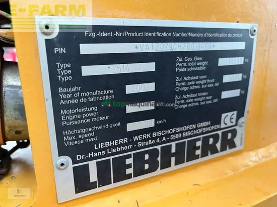 Minicargadora - Liebherr - 514 l stereolader