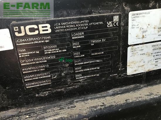 Telescopica - JCB - tm320 agri