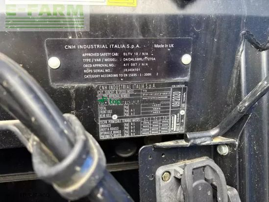 Tractor agrícola - New Holland - t7.270 ac