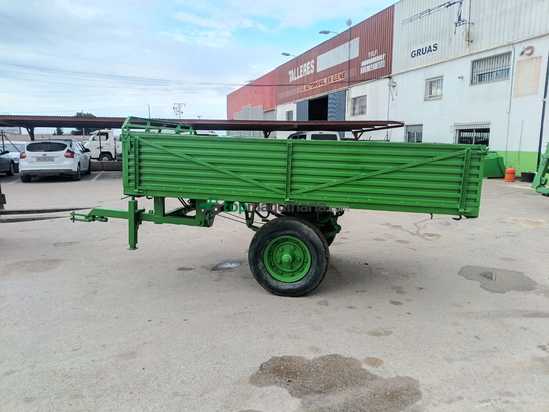 Remolque agrícola de 1 eje de 3250x1800x500