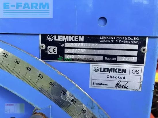 Combinado de siembra - Lemken - eurodrill 300+ke hrb3002