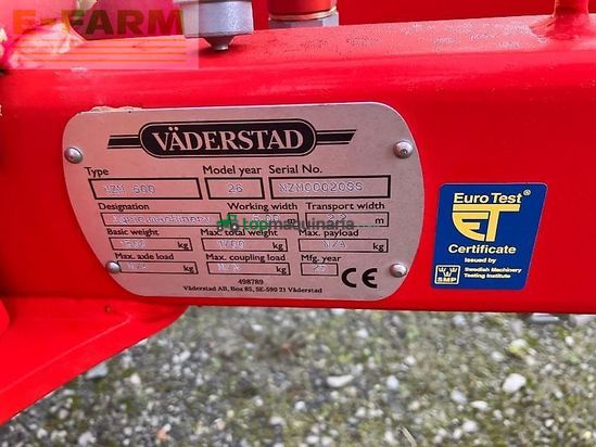 Sembradora - Väderstad - nzm 600 mounted
