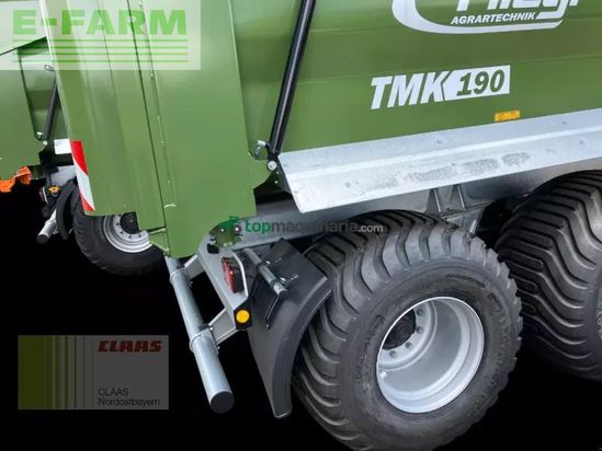 Volquet - Fliegl - tmk 190 fox tandem hellgrün