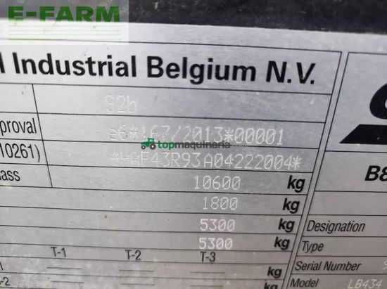 Empacadora gigant - Case IH - lb434r xl