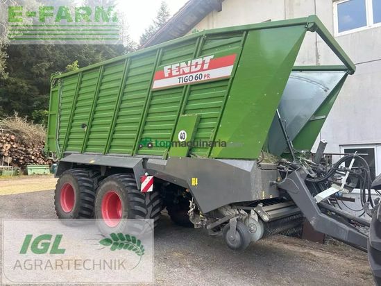Remolqu agrícola - Fendt - tigo 60 pr
