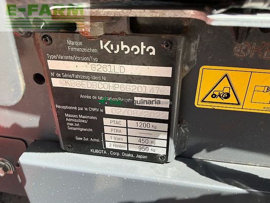 Cortacésped manual - Kubota - g261 mower (st27049)