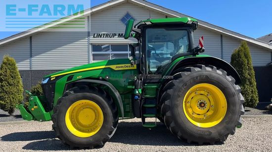 Tractor agrícola - John Deere - 8r 370 med frontlift