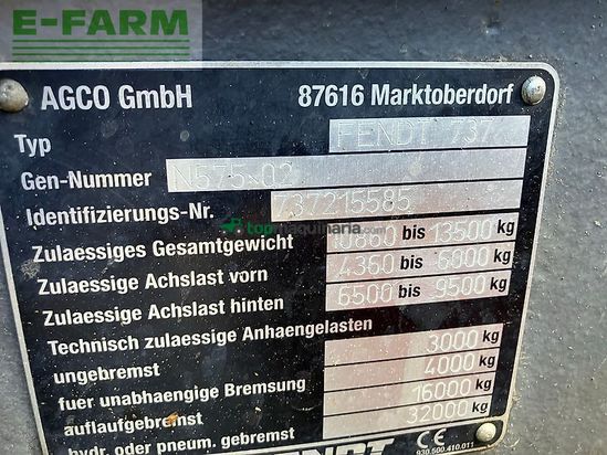 Tractor agrícola - Fendt - 724 scr, profi plus, fh,fzw,fl