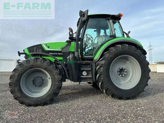 Tractor agrícola - Deutz-Fahr - 6190ttv fh+fzw+fl konsolen stoll