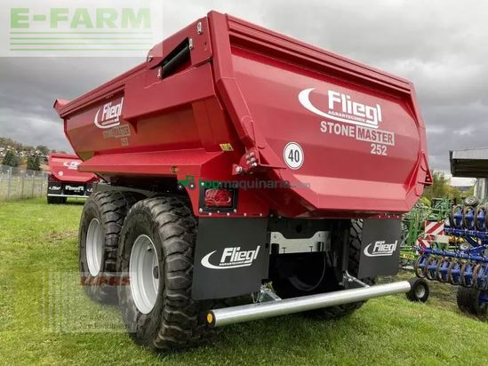 Volquet - Fliegl - stone master 252 profi tandem