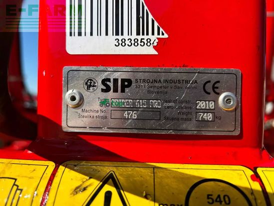 Henificador - SIP - spider 615 pro