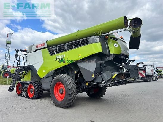 Cosechadora de Cereal - Claas - lexion 8800 terra trac
