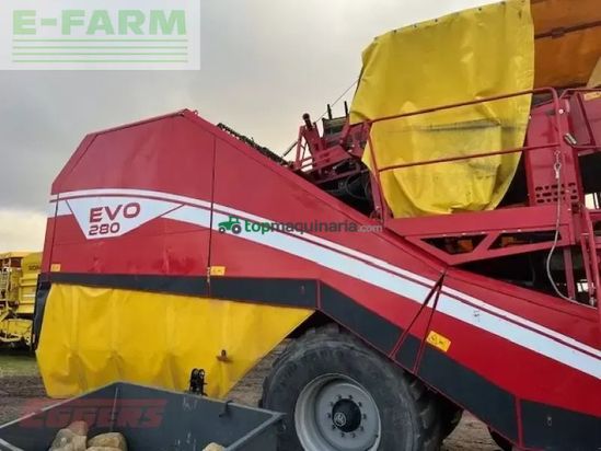 Cosechadora - arrancadora de patata - Grimme - evo 280 clodsep 17