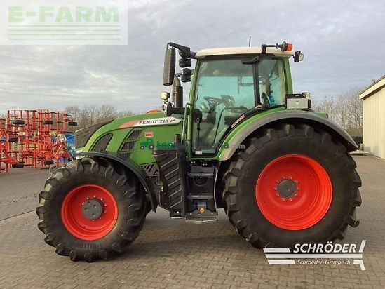Tractor agrícola - Fendt - 718 vario s4 profi plus