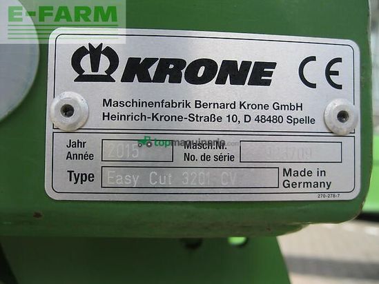 Cortacésped manual - Krone - easy cut 3201 cv